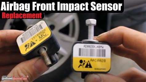 airbag impact sensor test|chevy crash impact sensor location.